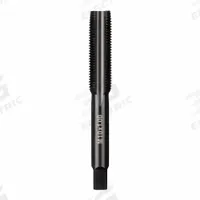 MILWAUKEE Straight Flute Tap: M10x1 Metric, 2B, 4 Flute, Plug Chamfer, Black Oxide Carbon Steel (MPN 49-57-5154)