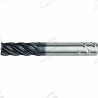 WIDIA HANITA: Carbide, AlTiN Coated, 5 Flute, 1/2" Mill Dia, 1-1/4" LOC, 3" OAL (MPN 5V0E13015SW)
