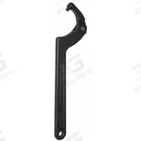 WESTWARD Pin Spanner Wrench: 1 1/4 in to 3 in, 1/4 in Pin Dia, 8 1/16 in Overall Lg, 1/4 in Pin Lg (MPN 5RDZ5). Key specifications — attr309823: 1-1/4 in to 3 in; attr309829: No; attr309833: Round; attr324942: WESTWARD.