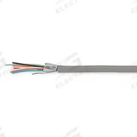 CAROL Power Limited and Communication Cable: 1,000 ft Cable Lg, 7 Strands, 22 AWG, Riser, Comm Cable (MPN E2008S.41.10). Key specifications — Application: Alarm Systems; Fire Rating: Riser; Insulation Material: S-R PVC; Jacket Material: PVC; Manufacturer Part Number: E2008S.41.10; Product Type: Communication Cable; Shielding Material: Overall Flexfoil Polyester Supported Aluminum Foil; Brand: CAROL.