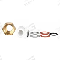 BRADLEY Manual Mixing Valve Repair Kit: Brass/Plastic (MPN S45-197). Key specifications — Material: Plastic; Includes: Screw; Brand: BRADLEY; Product Type: Manual Mixing Valve Repair Kit.