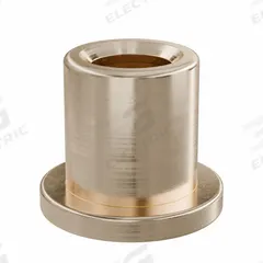 Flanged Sleeve Bearing: Bronze, SAE 841, 3/16 in Bore, 5/16 in OD, 3/8 in Lg, -35°F to 300°F, 10 PK (MPN FF303-B). Key specifications — System of Measurement: Inch; Material Grade: SAE 841; Flange Type: Flanged; Brand: OILITE.