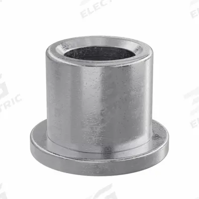 OILITE Flanged Sleeve Bearing: Iron-Copper, SAE 863, 1/4 in Bore, 3/8 in OD, 3/8 in Lg - Lubricated General Purpose Metallic Flanged Sleeve Bearings