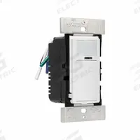 LEVITON Occupancy Sensor: Occupancy/Photocell/Vacancy, Fluorescent/Incandescent/LED, Wireless, White (MPN ODSMT-MDW). Key specifications — Operating Voltage: 120 to 277V AC; Neutral Required: Yes; Nightlight: Yes; Sensor Brand: Leviton.