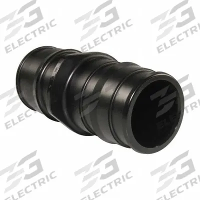 UPONOR Barbed Fitting Coupling: 3 in ID x 2 1/2 in ID Size, Barbed x Barbed, Polymer - Expansion Polymer Barbed Tube Fittings