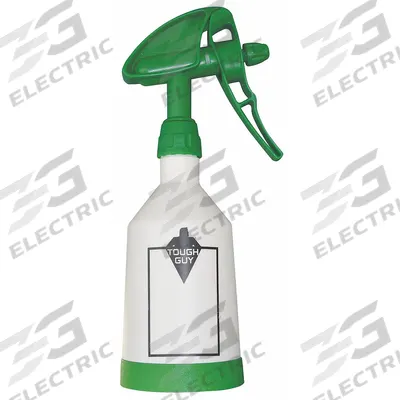 GRAINGER Dual Spray Bottle: 0.5 L Container Capacity, Stream, Green/White, Green - Bottles with Dual Sprayer