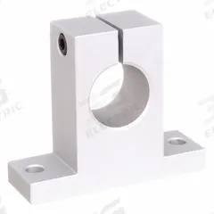 DAYTON Mounted Linear Bearing: For 3/8 in Shaft Dia, Anodized Aluminum, Linear Shafting (MPN 2CNU6). Key specifications — attr548475: DAYTON; attr548478: Linear Shafting.