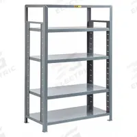 LITTLE GIANT Welded Steel Adjustable Shelving: Heavy-Duty, Starter, 36 in x 24 in, 72 in Overall Ht (MPN 5SH-A-2436-72). Key specifications — Brand: LITTLE GIANT; Color: Dove Gray.