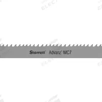 STARRETT Band Saw Blade: Carbide, Advanz(TM), 14 ft 6 in, Scalloped Cutting Edge, 1 1/4 in Blade Wd (MPN 92573-14-06). Key specifications — attr1211722: 14 ft 6 in; attr1099499: 2/3.