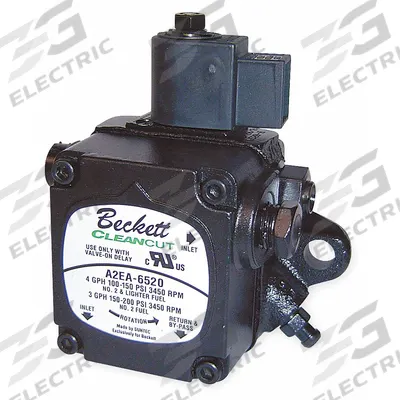 RW BECKETT Hot Water and Steam Boiler Oil Burner Pump: 1 Stages, 4 gph Flow Rate - Oil Burner Pumps for Hot Water & Steam Boilers