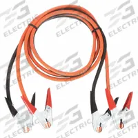 WESTWARD Booster Cable: Crimped, 1 AWG, Spring Clamp Grip, 25 ft Cable Lg, Black/Orange (MPN 5RXG2). Key specifications — Cable Connection Type: Crimped; Cable Wire Gauge: 1 AWG; Jaw Type: Spring Clamp Grip; Cable Jacket Color: Black; Brand: WESTWARD.