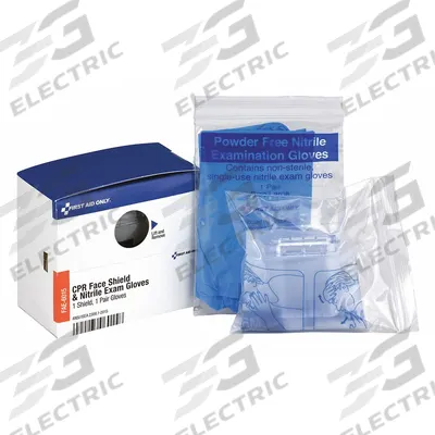 FIRST AID ONLY Smart Compliance Refill: 1 People Served, Adult, Disposable - CPR Refills & Replacement Parts