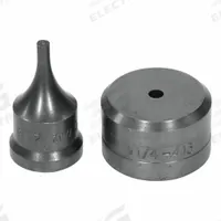 EDWARDS Round Punch & Die Set: Edwards, 55 ton_65 ton_100 ton_120 ton Compatible Ironworker Size (MPN ED9-PD7/32). Key specifications — attr67451: IW55 , IW65 , IW100, IW120; attr67489: Round; attr67463: 7/32 in; attr67447: ED9-PD7/32; attr67456: Edwards; attr67443: EDWARDS; attr67472: 7/32 inRound Punch & Die Set.