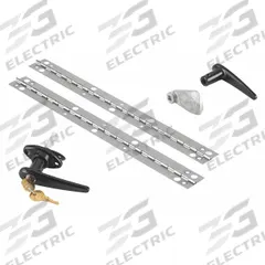 WEATHER GUARD Swing Door Conversion Kit: Swing Door Conversion Kit, Steel, 1 1/8 in Overall Lg (MPN 96901-3-01). Key specifications — Color: White; Compatible with Manufacturer Model Number: 96301-3-01D; Product Type: Swing Door Conversion Kit; Compatible Product Type: Van Shelving; Material: Steel; Brand: WEATHER GUARD.