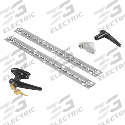 WEATHER GUARD Swing Door Conversion Kit: Swing Door Conversion Kit, Steel - Bulkhead-Mounted Accessories