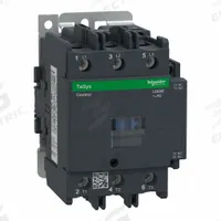SCHNEIDER IEC Magnetic Contactor: Non-Reversing, 3 Poles, 3NO Contacts, 95 A, 220V AC Coil (MPN LC1D95M7). Key specifications — Brand: SCHNEIDER; Integrated Surge Suppression: No.