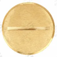 HUBBELL WIRING DEVICE-KELLEMS Flush Plug: Round, Brass, Hubbell, S3625/S3725/SA3625/SA3725, S5007. Key specifications — Compatible with Series: Hubbell; Brand: HUBBELL WIRING DEVICE-KELLEMS; Accessory Type: Flush Plug; Compatible with Manufacturer Model Number: SA3625; Manufacturer Part Number: S5007; Material: Brass; Shape: Round.
