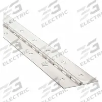 APPROVED VENDOR Piano Hinge: Steel, 72 in Leaf Ht, 3/4 in Leaf Wd (MPN 1CCF1). Key specifications — Material: Steel.