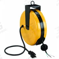 APPROVED VENDOR Extension Cord Reel: Ratchet Lock, 25 ft Cord Lg, 16 AWG, SJTOW, Bare Wire Cord Lg (MPN 436H02). Key specifications — Retractable Cord Ending NEMA Configuration: Bare Wire; Feeder Cord Ending NEMA Configuration: 5-15P; Brand: APPROVED VENDOR.