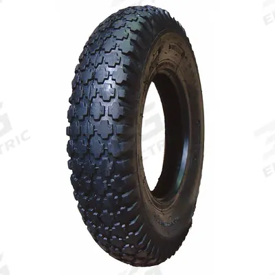 HI-RUN Wheelbarrow Tire: 4.80/4.00-8 Tire Size, Mfr Part # CT1008 - Wheelbarrow Tires