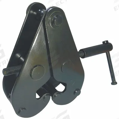 Dayton Beam Lifting Clamp: Beam Flange Clamp, Steel, 10 1/4 in Max Jaw Opening - Beam Lifting Clamps