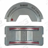 DEWALT Die Set: For DCE310, U-Die, 3/0 AWG Aluminum U-Die (MPN DCE310030AL). Key specifications — attr534228: U-Die; attr534229: DCE310; attr551983: Die Set; attr551985: 3/0 AWG Aluminum U-Die.