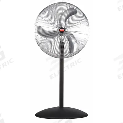 Dayton Freestanding Fan: 18 in Blade Dia, 3 Speeds, 1/5 hp Motor HP, Non-Oscillating - Standard Industrial Pedestal Fans