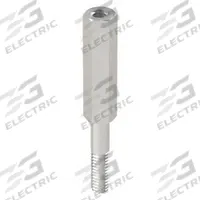 Standoff: Male x Female, 1 3/8 in Lg, Hex, Aluminum, Plain, 1/4 in Hex Wd, Aluminum, Aluminum, 10 PK (MPN CRR041688GR). Key specifications — Brand: APPROVED VENDOR.