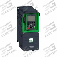 SCHNEIDER Variable Speed Drive: In Phase Three, 200-240V AC, Out Phase Three, 1 hp_1/2 hp, IP21 (MPN ATV630U07M3US). Key specifications — Style: Chassis; Color: Black/Green; Output Voltage: 200-240V AC; Output Phase: Three.