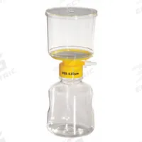 Filter Unit: 0.22 um Max Particle Size, 90 mm Dia, PES, Includes Stopper, 500 mL Upper Capacity (MPN 11L832). Key specifications — Includes Stopper: Yes; Material: PES (Membrane); Product Type: Filter System; Brand: LAB SAFETY SUPPLY.