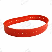 MEGADYNE Belt for Triangle Equipment: Triangle, Vertical Form-Fill-Seal, 170 Teeth, XL, 0.2 in Pitch (MPN 340XL180-UP-DSP). Key specifications — Belt Coating: Polyurethane; Belt Material: Polyurethane; Belt Section: XL; Color: Orange; Industry Number: 340XL180-UP-DSP; Reinforcing Cord Material: Polyester.