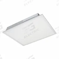 SYLVANIA Fighter panel, 35W 120-277V, 2x2, 0-10V dimmable, 4000K,: 2 ft Lg, 2 ft Wd, 3,850 lm, 4000K (MPN PANELF7A035UNVD84022GWH). Key specifications — attr1261884: 120V AC; attr1261878: SYLVANIA; attr1261883: 3 Lamp 32T8; attr1261870: 4000K; attr1261880: Yes.