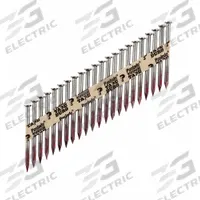 PASLODE Metal Connector Nails,2 1/2" L,Plain: Connector Nails, Flat, Smooth, Steel, Plain, 2,500 PK (MPN 650027). Key specifications — Point Type: Diamond; Brand: PASLODE.