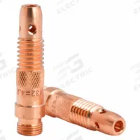 LINCOLN ELECTRIC Collet Body: For 5/32 in Max Electrode Dia, 406488 (MPN KP4752-532). Key specifications — Reference Number: 406488; Brand: LINCOLN ELECTRIC.