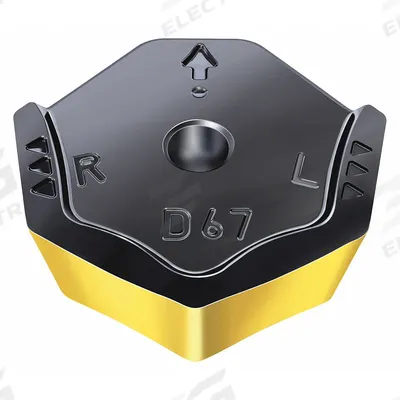 WALTER Heptagon Milling Insert: XNHX0705ANN-D67 (MPN 6226051) - Heptagon Indexable Milling Inserts