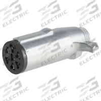 CURT Automotive Electrical Plug: 7-Way, Plastic, Trailer (MPN 58160)