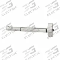CORBIN RUSSWIN Exit Device: 48 in Max Door Wd, Stainless Steel (MPN ED5200 W048 630). Key specifications — Product Type: Exit Device; Ligature Resistance: Not Ligature-Resistant; Brand: CORBIN RUSSWIN; Exit Device Type: Rim; Outside Trim Type: Not Included; Exit Bar Style: Touchbar; ADA Compliant: Yes.