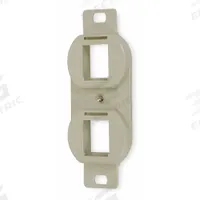 HUBBELL PREMISE WIRING Outlet Frame: Duplex, Ivory, 2 Ports, BR106E. Key specifications — Color: Ivory; Brand: HUBBELL PREMISE WIRING.