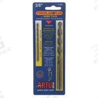 ARTU Porcelain Tile Starter: 3/8 in Drill Bit Size, 5 5/16 in Overall Lg, 3/8 in Shank Dia (MPN 01445). Key specifications — attr253610: Tile; attr277139: ARTU.