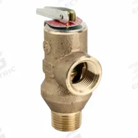 WATTS Pressure Relief Valve: MNPT x FNPT, 1/2 in x 1/2 in, Bronze, 175 psi Max. Op Pressure, 210°F (MPN 1/2 53L-175). Key specifications — Brand: WATTS.