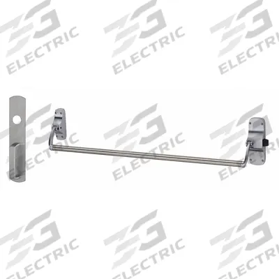 VON DUPRIN Exit Device: 44 in Max Door Wd - Rim Push Bars