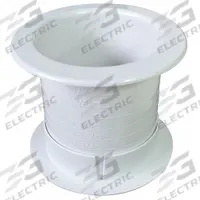 FAST CAP Grommet: Style 1 Grommet, Nylon, 2.25 in Inside Dia, 3.25 in Outside Dia (MPN DUALLY 2.5 SINGLE WH). Key specifications — Hardness: 120A; Brand: FAST CAP; Resistance Properties: Waterproof.