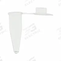 APPROVED VENDOR PCR Strip: PCR Strip, Polypropylene, 0.2 mL Capacity - mL, 0.01 fl oz Capacity - oz (MPN PC0201-F-N). Key specifications — Brand: APPROVED VENDOR; Graduated: No; Closure Color: Colorless; Includes: Attached Flat Cap; Includes Closure: Yes; Body Color: Natural; Bottom Shape: Conical; Body Material: Polypropylene.