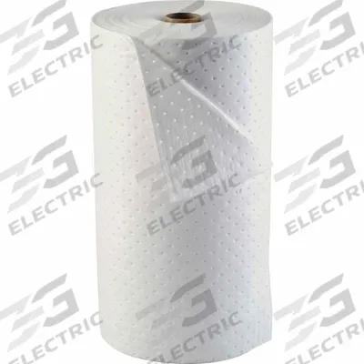 BRADY SPC ABSORBENTS Sorbent Roll: Polypropylene, White, 150 ft Roll Lg - Sorbent Rolls
