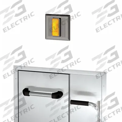 GUARDIAN EQUIPMENT Emergency Station Alarm: Eyewash/Shower, 1 in NPT Female, Plastic, Signal - Recessed Alarm Systems