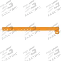 ID Wristband: No Legend, 10 in Overall Lg, 5/8 in Overall Wd, Plastic, Orange, 500 PK (MPN P1-04). Key specifications — attr1126094: Orange.