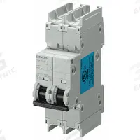 SIEMENS Miniature Circuit Breaker: 1 A Amps, 60V DC, 14 kA, Screw Clamp, 5SJ4, 240V AC, AC/DC (MPN 5SJ42017HG41). Key specifications — DC Voltage Rating: 60V DC; Brand: SIEMENS; Max. AIR Rating: 14 kA; Terminal Connection: Screw Clamp; AC Voltage Rating: 240V AC.