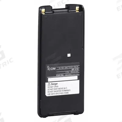 ICOM Radio Battery: Fits Icom, For A24/A6 Series, 1,480 mAh, Nickel-Metal Hydride - ICOM-Compatible Batteries