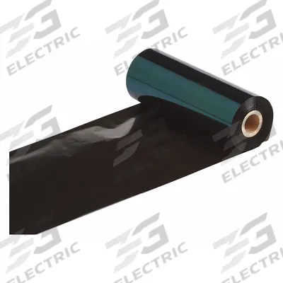 BRADY Single-Color Printer Ribbon: 4 in x 360 ft, Black, Resin - Brady Single-Color Ribbons