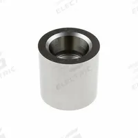PCS Female Tapered Interlock: 1 in Outside Dia, 0.625 in Inside Dia, Tool Steel, Grade S7, Hardened (MPN FR-101). Key specifications — attr1132714: Hardened; attr1132723: Precision Ground; attr1132724: Grade S7; attr1132878: +/-0.0005 in; attr1132879: 1/4"-20; attr1132725: Tool Steel; attr1110851: PCS; attr1132720: Rockwell 56.